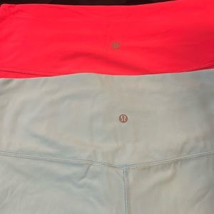 Lululemon size 14  bike shorts 6 inches